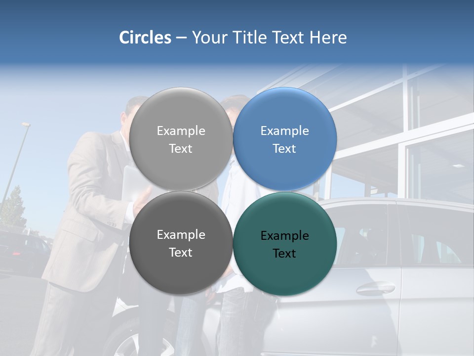 Automobile Android Pda PowerPoint Template