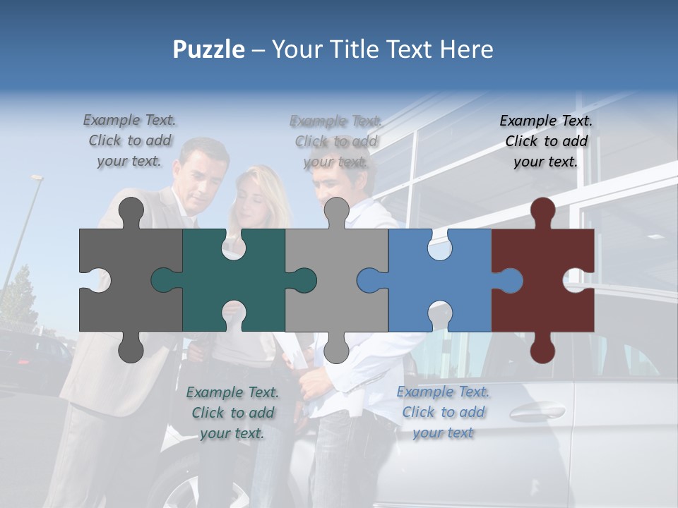 Automobile Android Pda PowerPoint Template