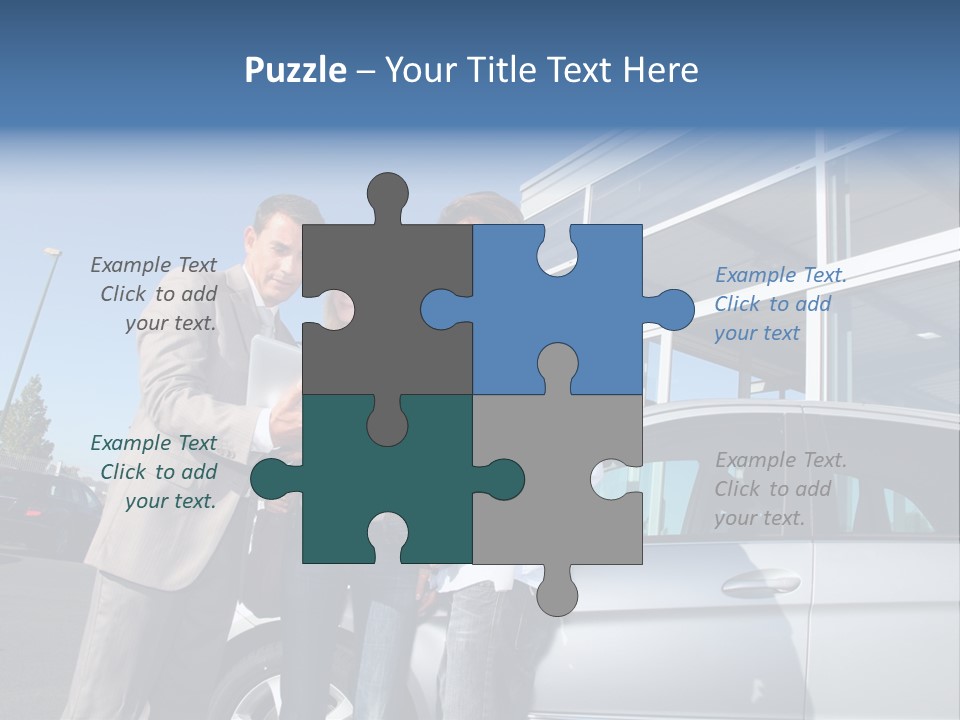 Automobile Android Pda PowerPoint Template