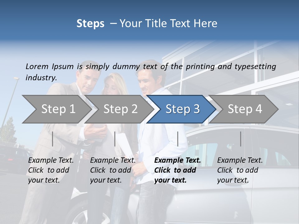 Automobile Android Pda PowerPoint Template