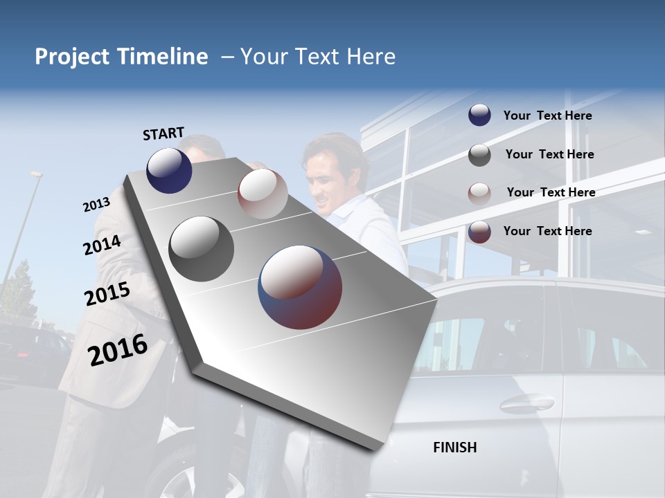 Automobile Android Pda PowerPoint Template