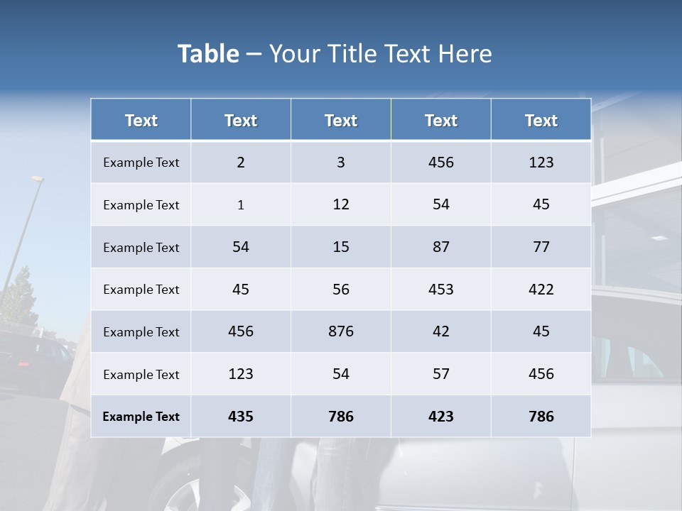 Automobile Android Pda PowerPoint Template