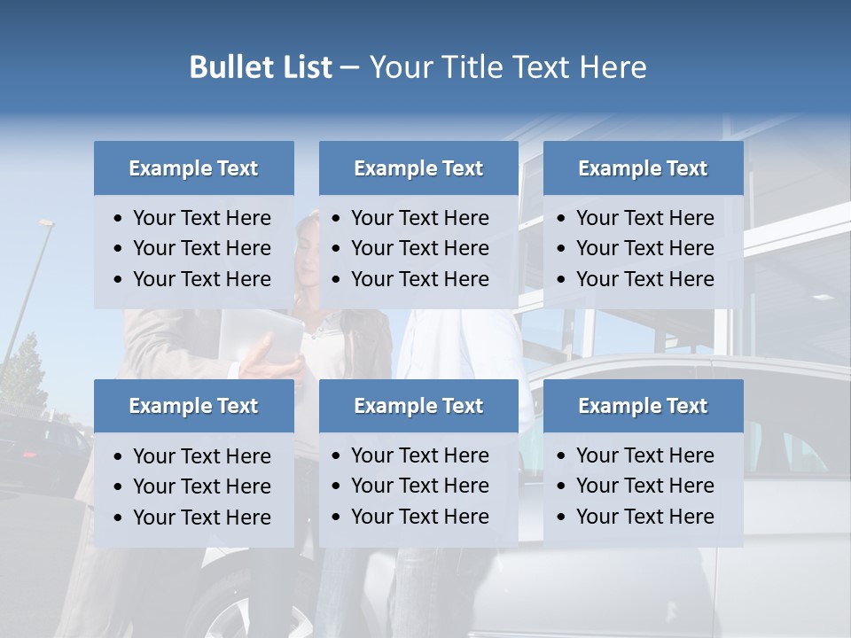 Automobile Android Pda PowerPoint Template