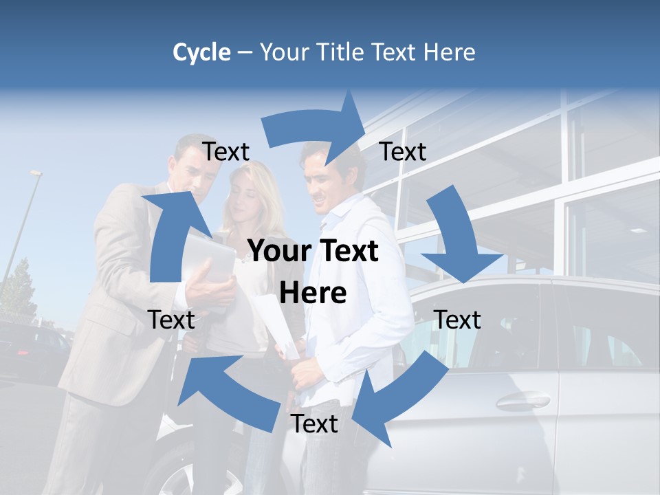 Automobile Android Pda PowerPoint Template