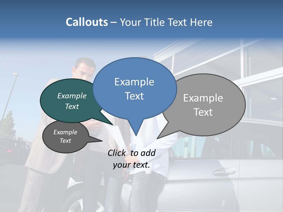 Automobile Android Pda PowerPoint Template