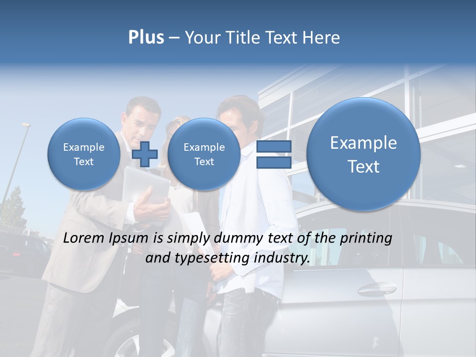 Automobile Android Pda PowerPoint Template