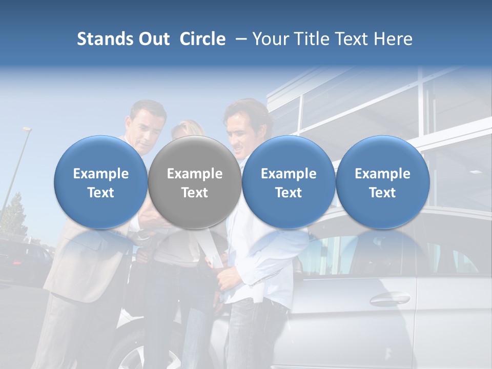 Automobile Android Pda PowerPoint Template