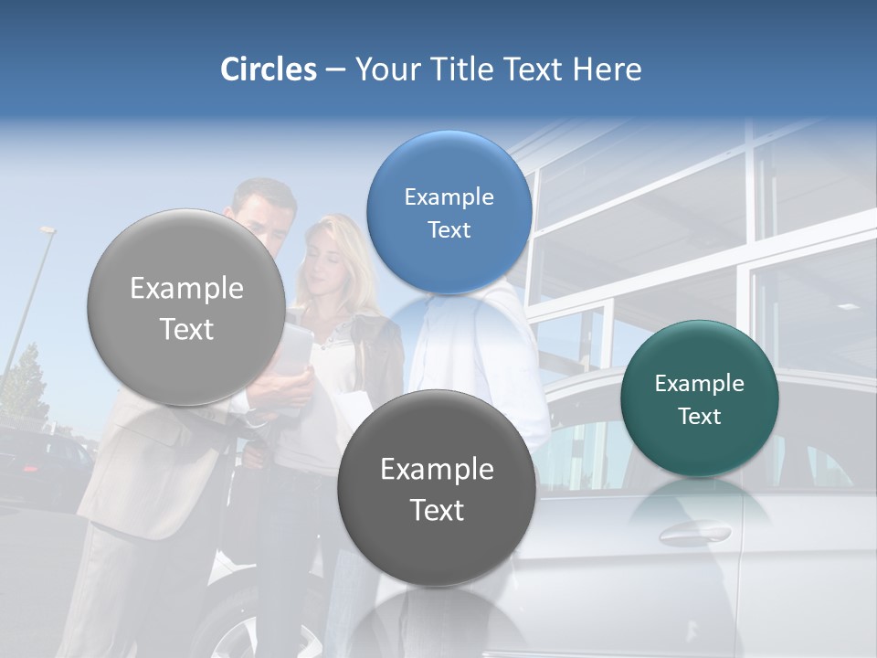 Automobile Android Pda PowerPoint Template
