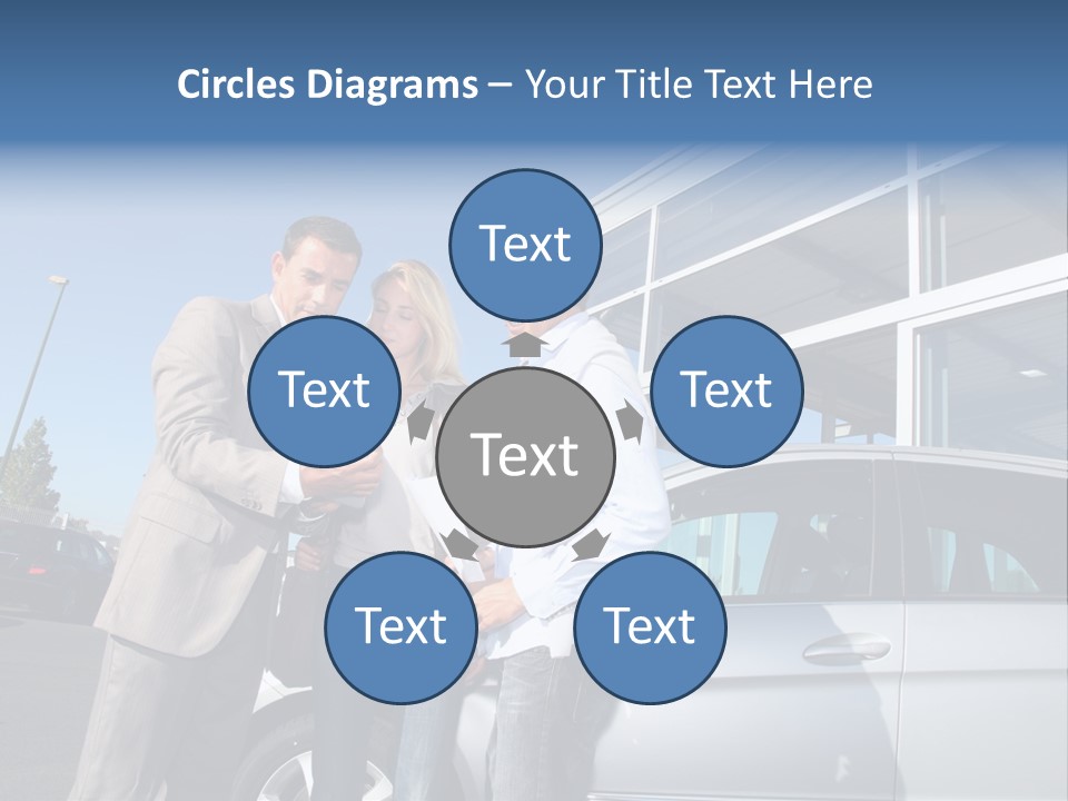 Automobile Android Pda PowerPoint Template