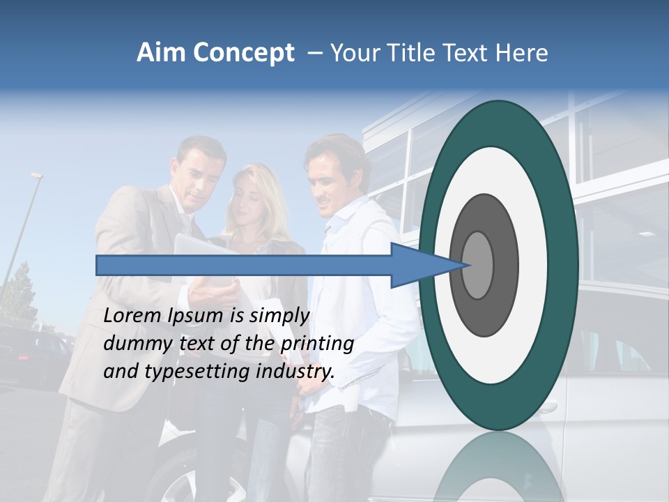 Automobile Android Pda PowerPoint Template