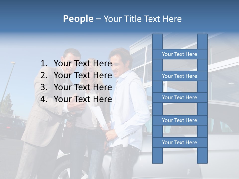 Automobile Android Pda PowerPoint Template