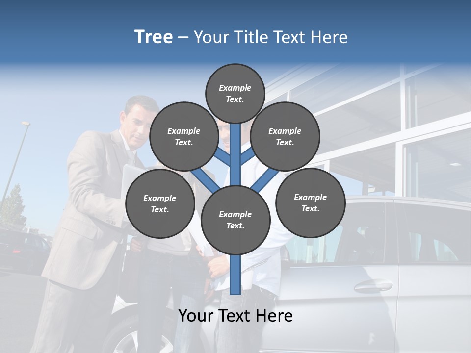 Automobile Android Pda PowerPoint Template