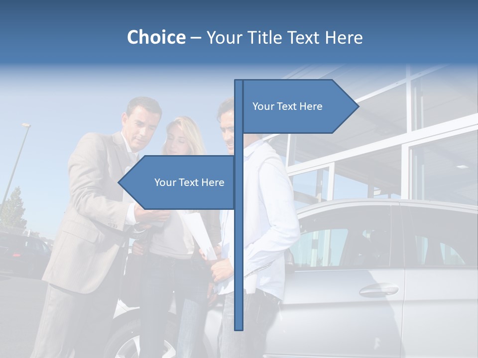 Automobile Android Pda PowerPoint Template