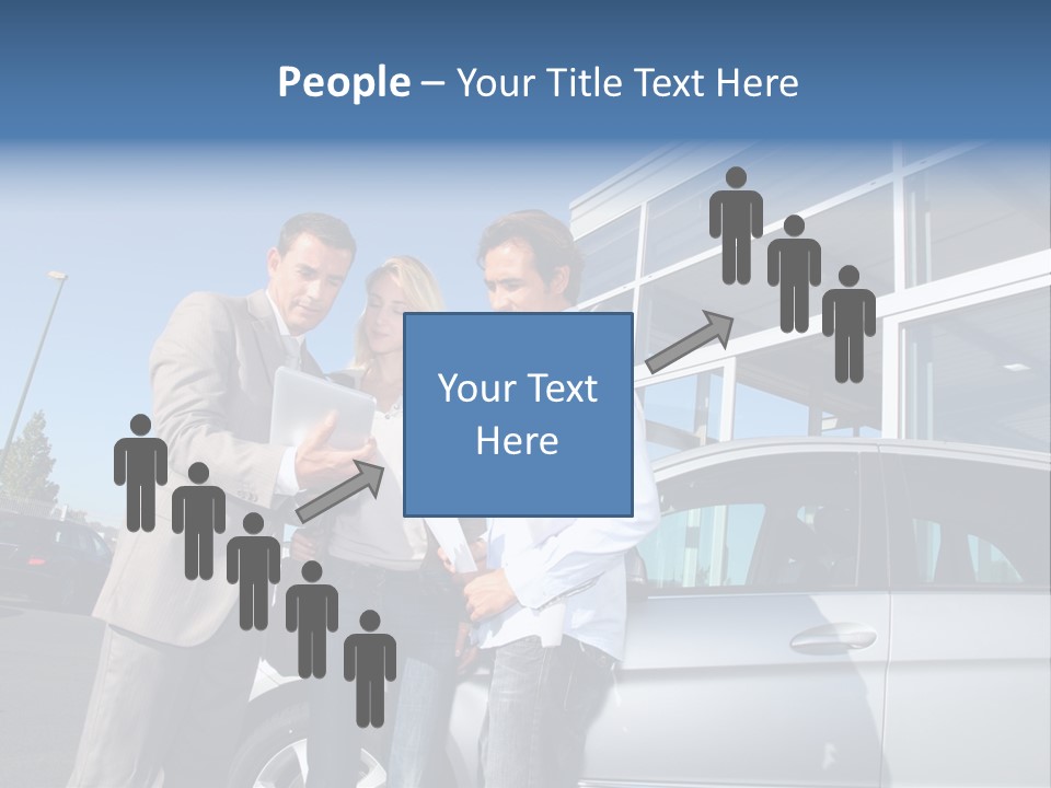 Automobile Android Pda PowerPoint Template