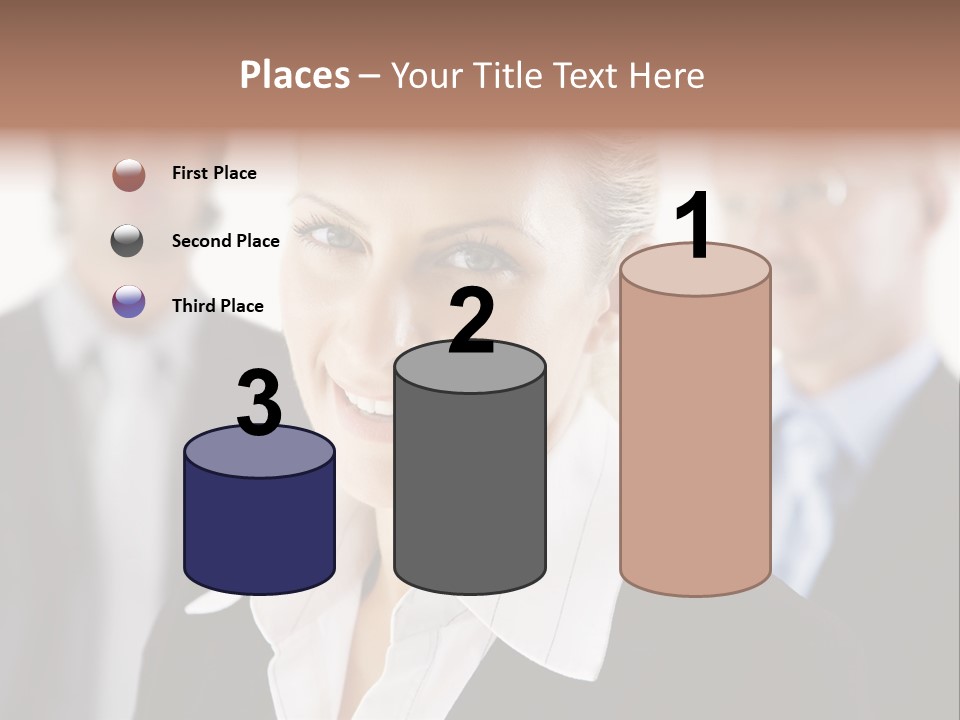 Contemporary Businesspeople Businessteam PowerPoint Template