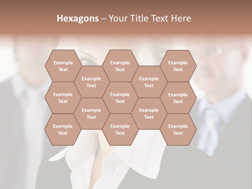 Contemporary Businesspeople Businessteam PowerPoint Template