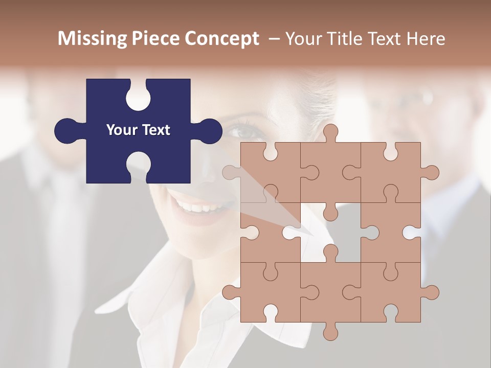 Contemporary Businesspeople Businessteam PowerPoint Template