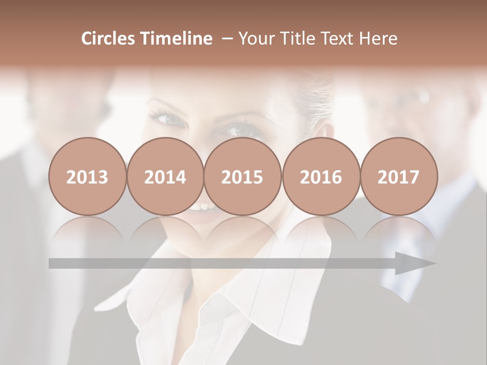 Contemporary Businesspeople Businessteam PowerPoint Template