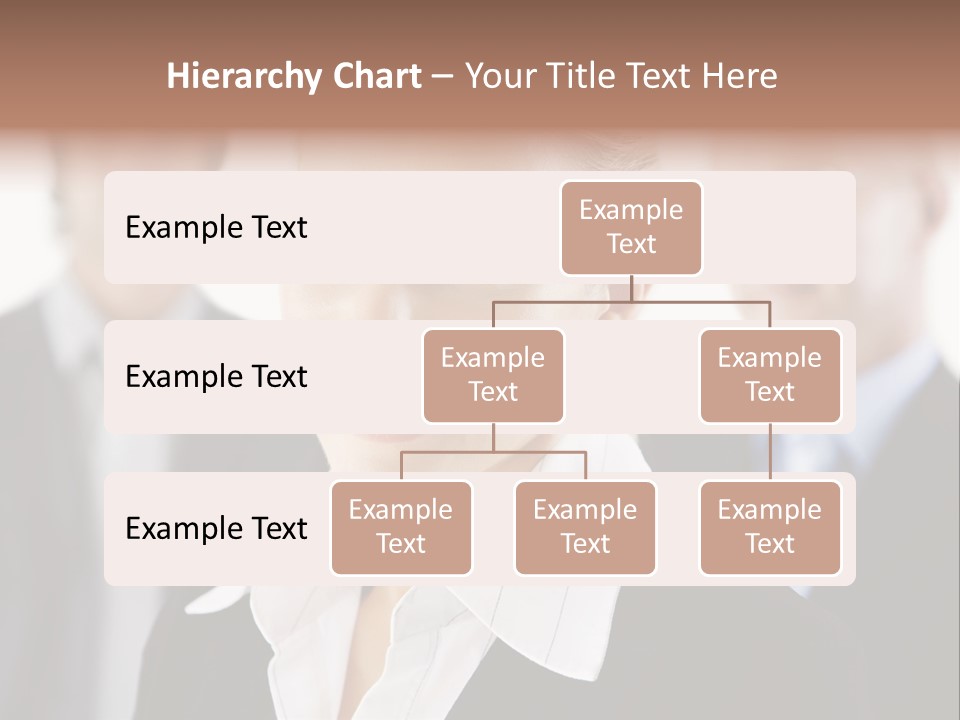 Contemporary Businesspeople Businessteam PowerPoint Template
