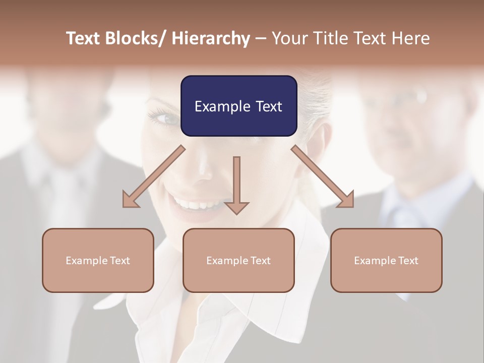 Contemporary Businesspeople Businessteam PowerPoint Template