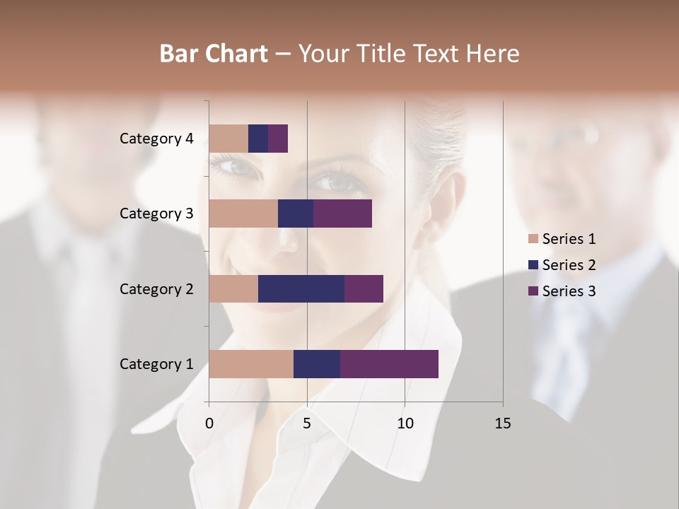 Contemporary Businesspeople Businessteam PowerPoint Template