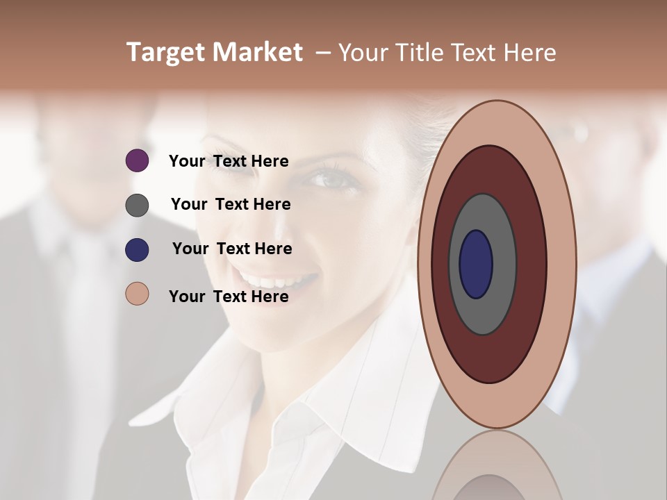 Contemporary Businesspeople Businessteam PowerPoint Template