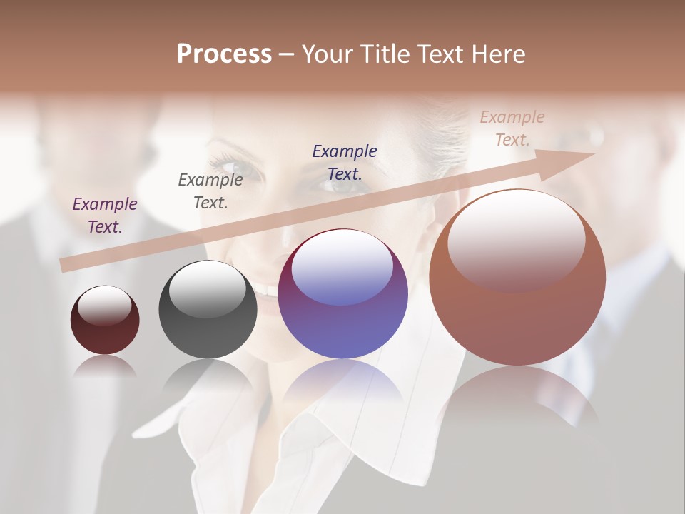 Contemporary Businesspeople Businessteam PowerPoint Template