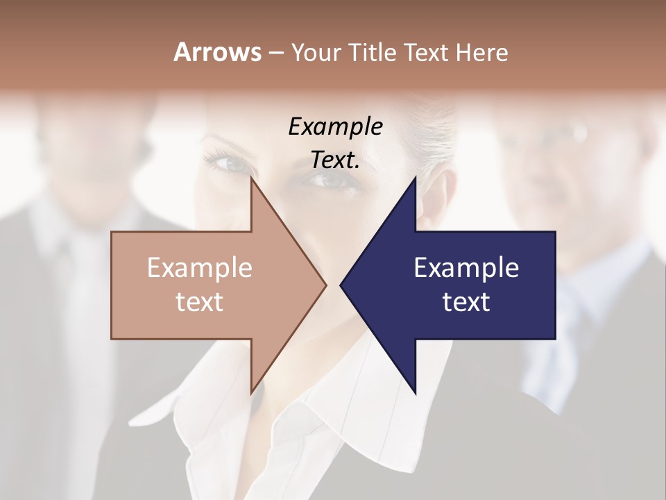 Contemporary Businesspeople Businessteam PowerPoint Template