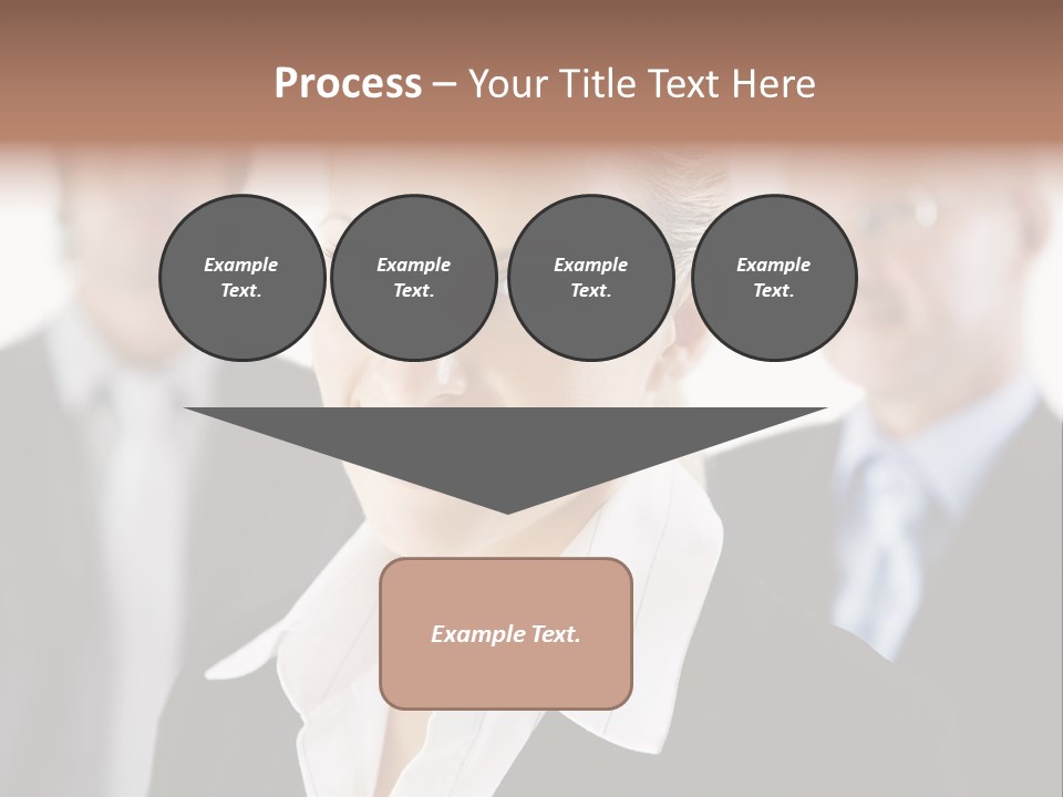 Contemporary Businesspeople Businessteam PowerPoint Template