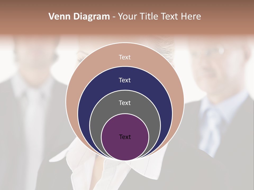 Contemporary Businesspeople Businessteam PowerPoint Template