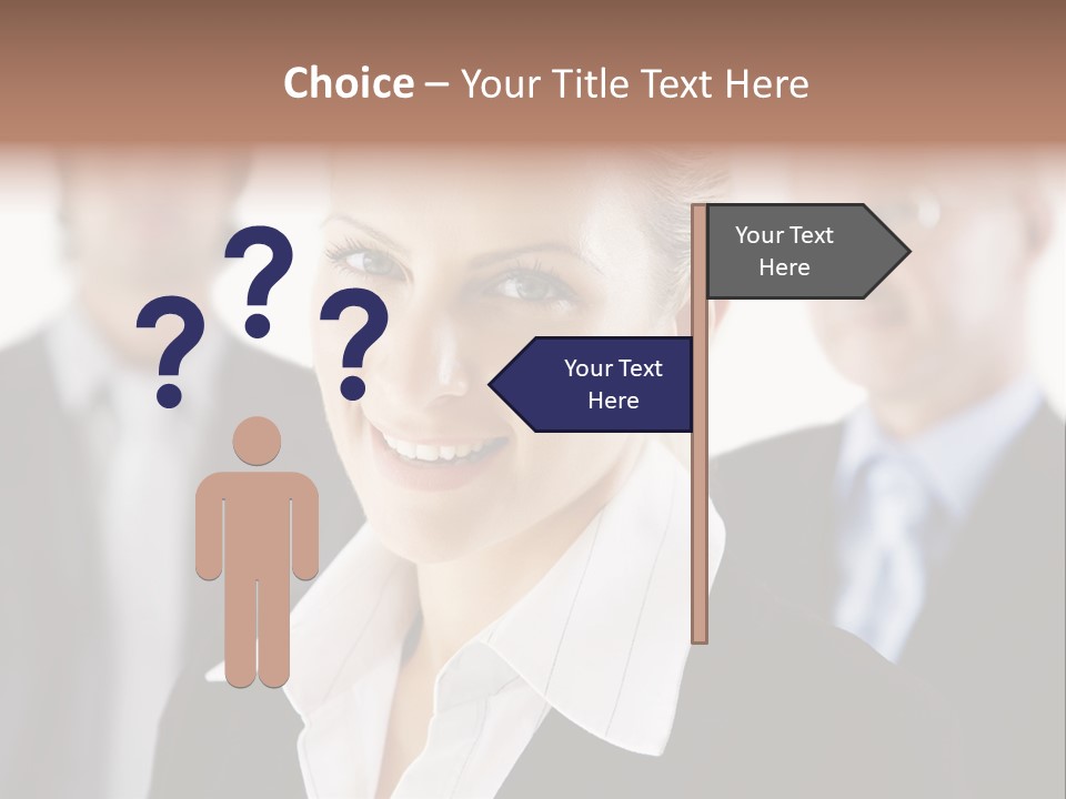 Contemporary Businesspeople Businessteam PowerPoint Template