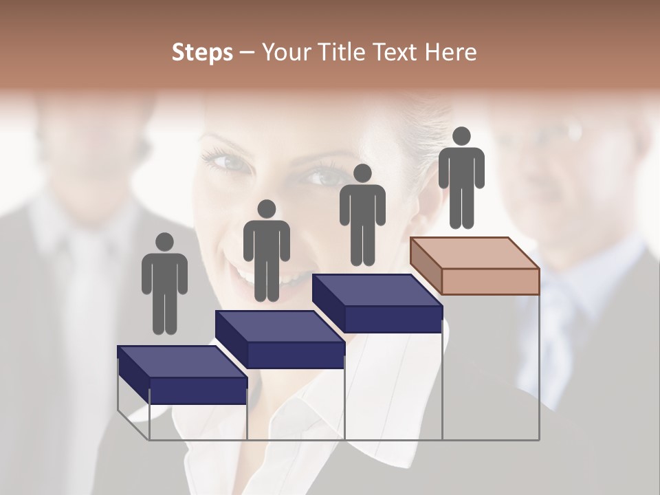 Contemporary Businesspeople Businessteam PowerPoint Template