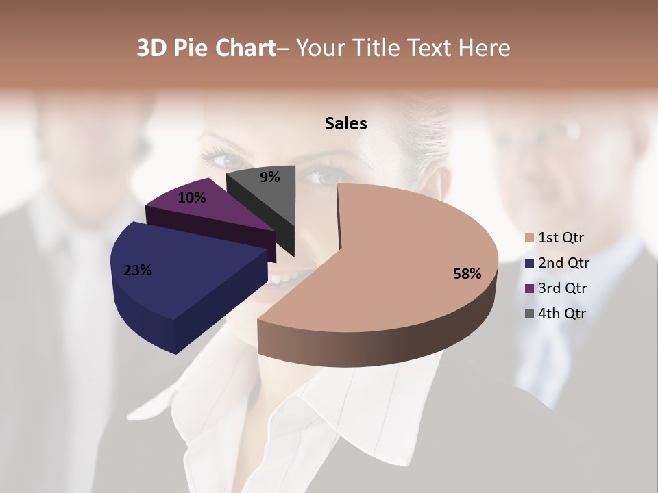Contemporary Businesspeople Businessteam PowerPoint Template