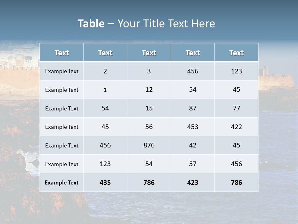 Usa Flora Popular PowerPoint Template