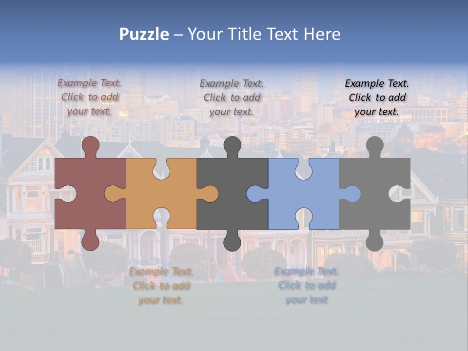 Usa Flora Popular PowerPoint Template