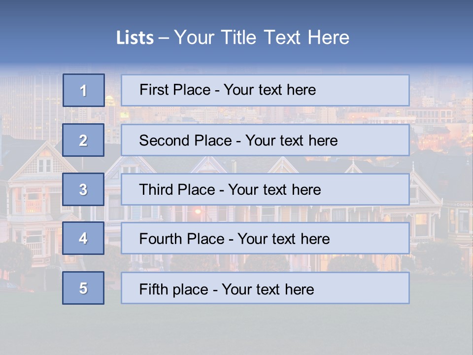 Usa Flora Popular PowerPoint Template