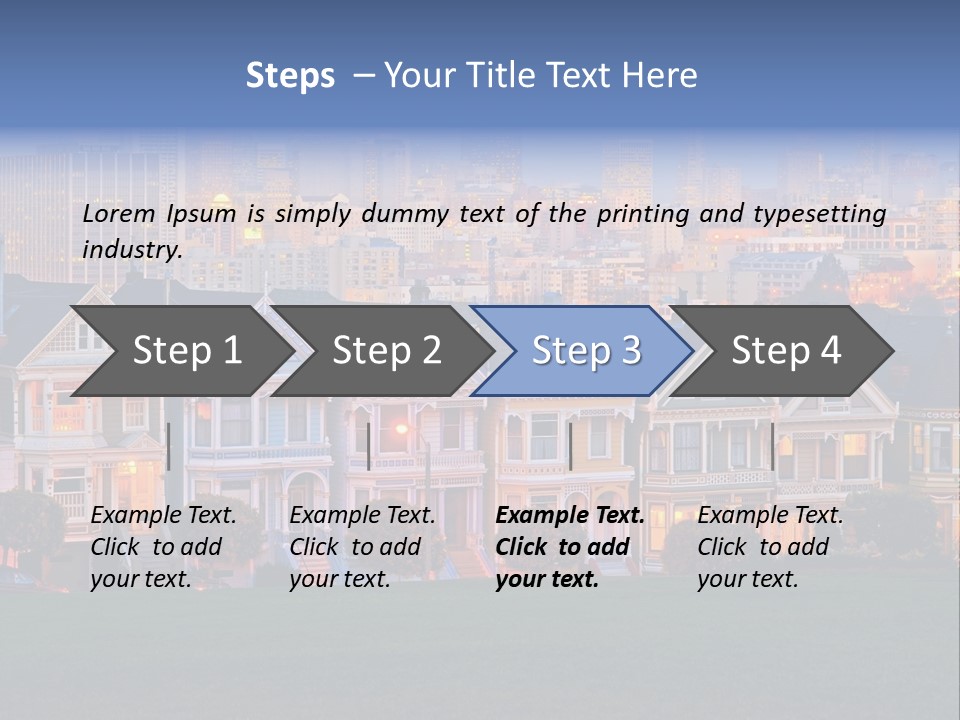 Usa Flora Popular PowerPoint Template
