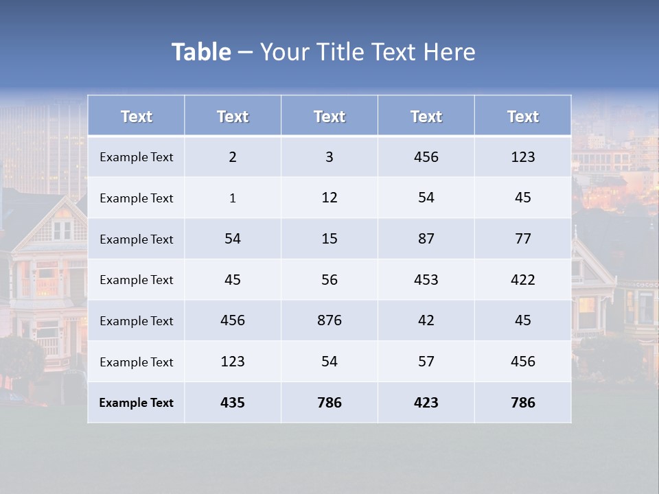 Usa Flora Popular PowerPoint Template