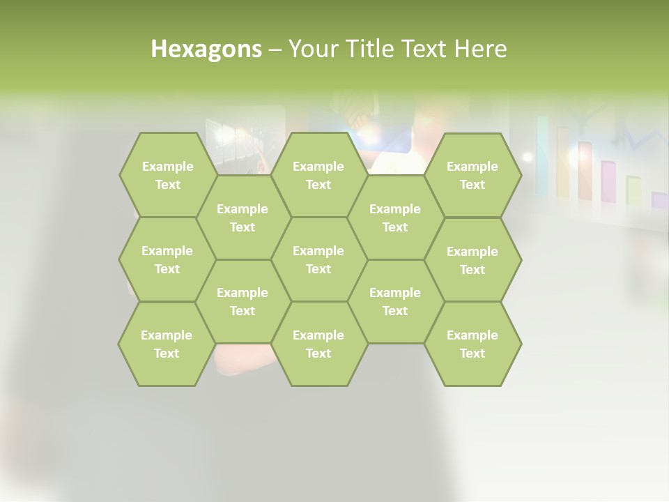 Glowing Man Start PowerPoint Template