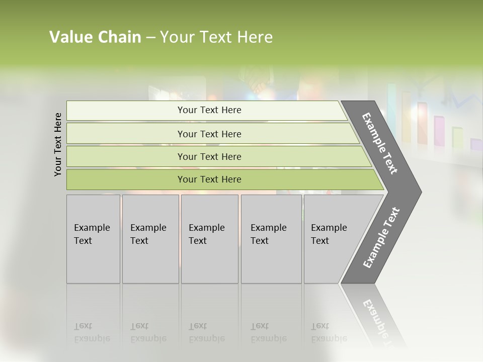 Glowing Man Start PowerPoint Template