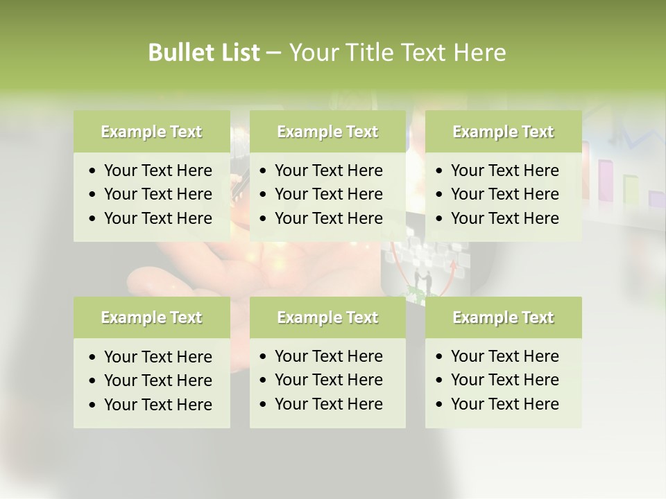 Glowing Man Start PowerPoint Template
