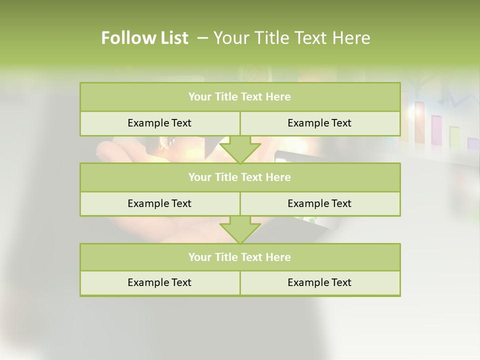 Glowing Man Start PowerPoint Template