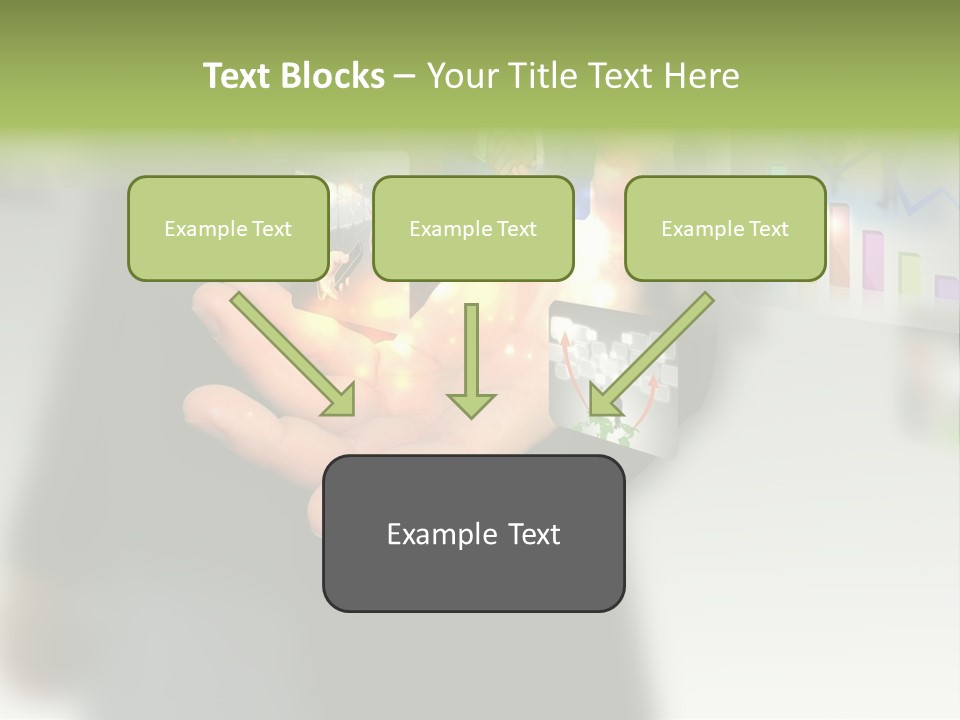 Glowing Man Start PowerPoint Template