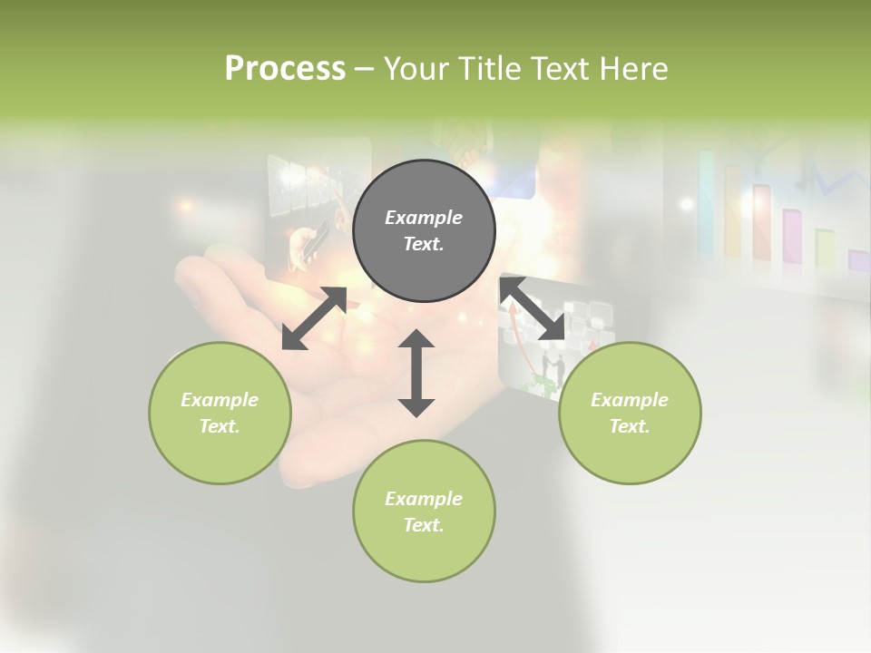 Glowing Man Start PowerPoint Template