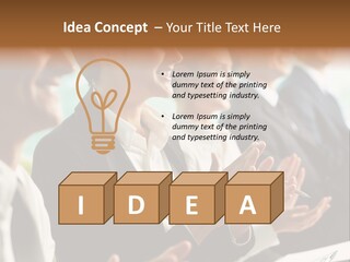 Employment Human Job PowerPoint Template
