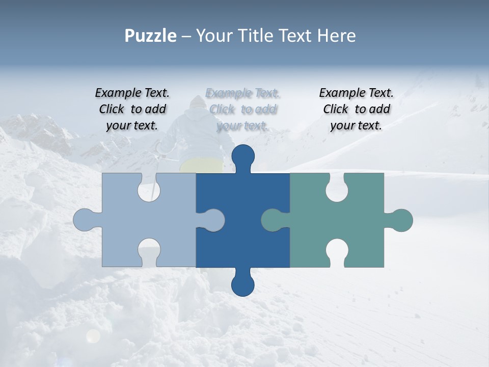 Sporty Active Pole PowerPoint Template