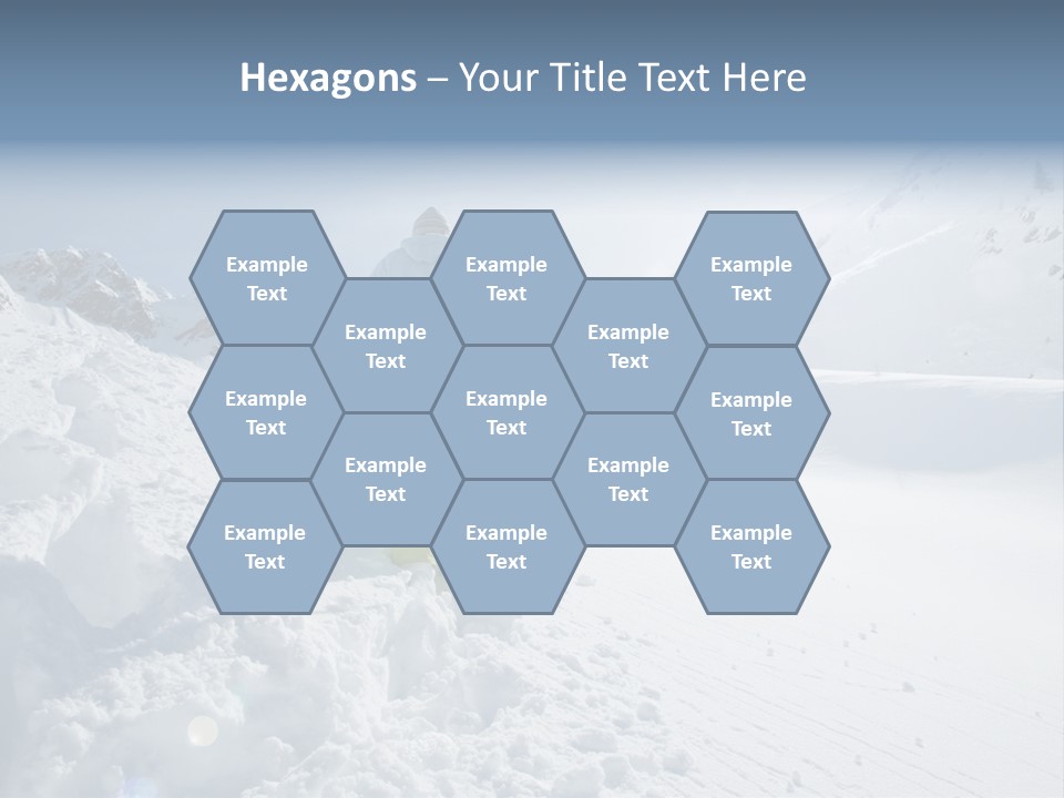 Sporty Active Pole PowerPoint Template