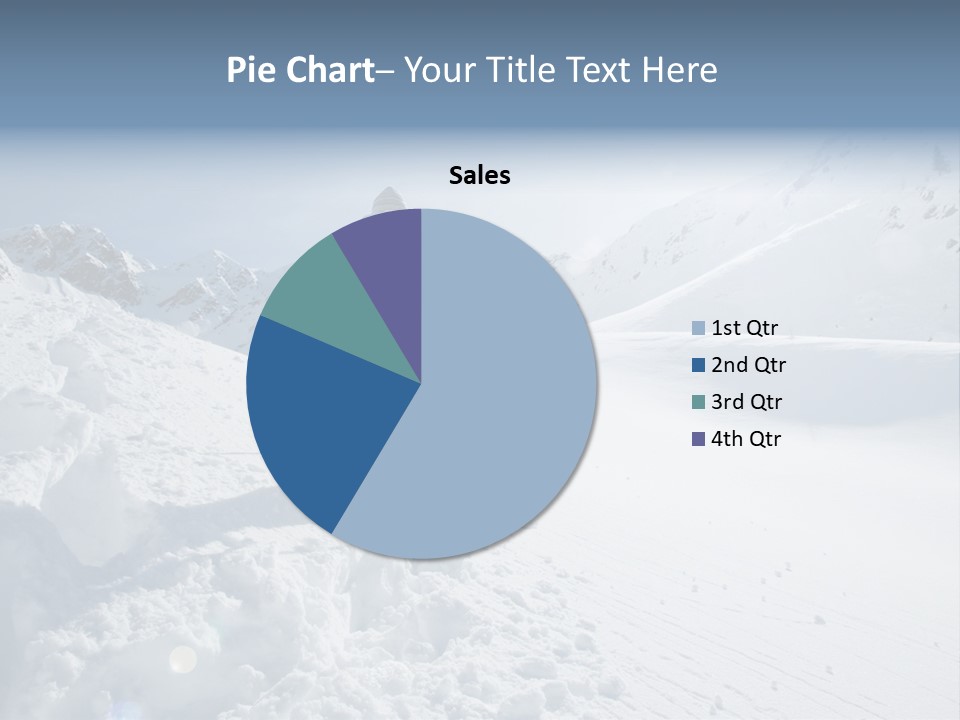 Sporty Active Pole PowerPoint Template