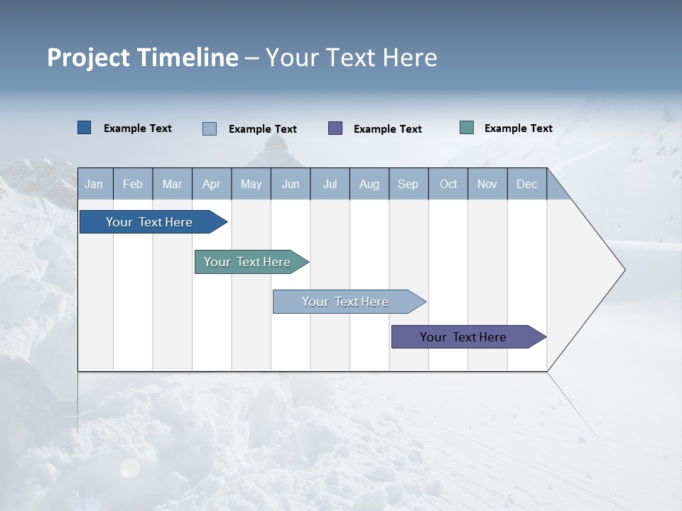 Sporty Active Pole PowerPoint Template