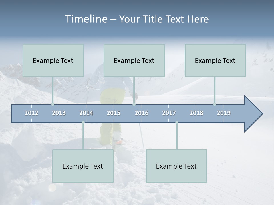Sporty Active Pole PowerPoint Template